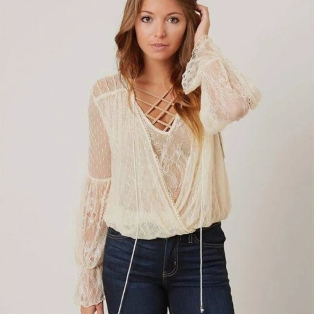 Free People Far And Away Top XS